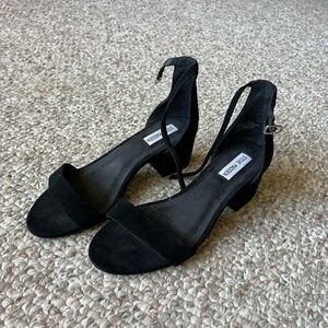 Steve Madden Black Heeled Sandals